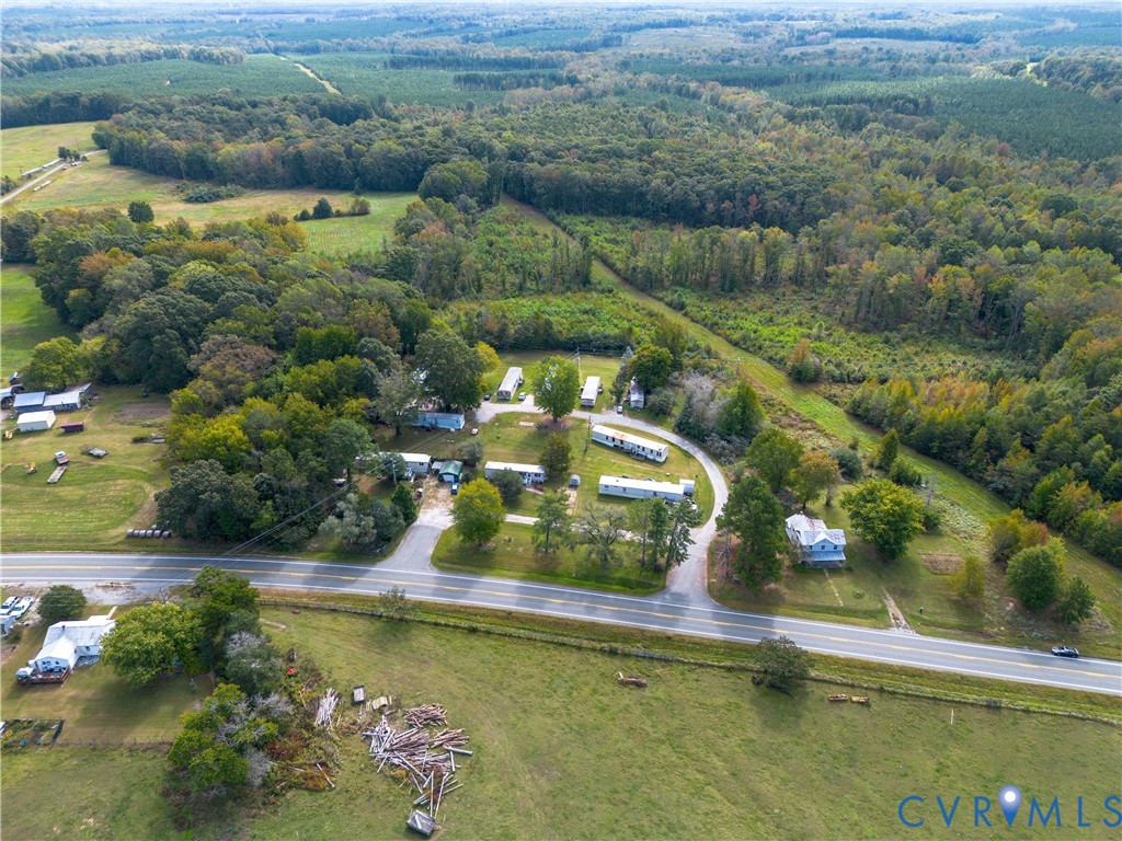 1430 Cartersville Road Cartersville, VA 23027 - Photo 5 of 21 an aerial view of residential houses with outdoor space and river