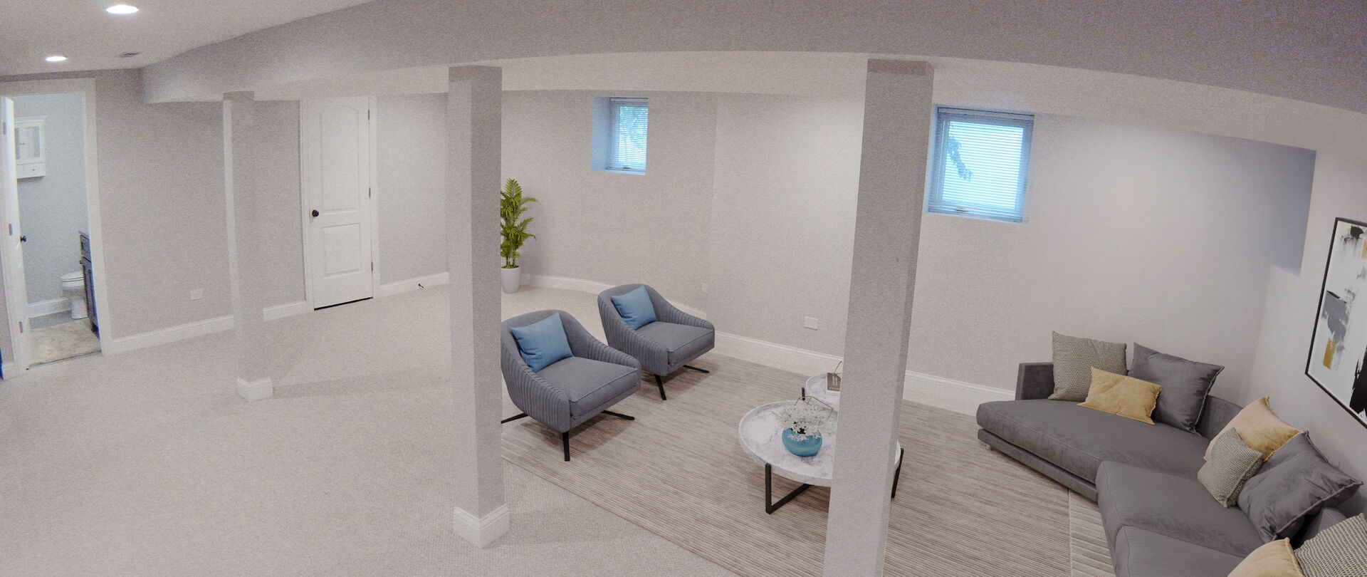3239 Wesley Avenue Berwyn, IL 60402 - Photo 20 of 29 a living room with furniture and a couch