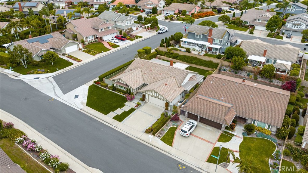 198 Sunflower Street Brea, CA 92821 - Photo 36 of 43 an aerial view of residential houses with outdoor space