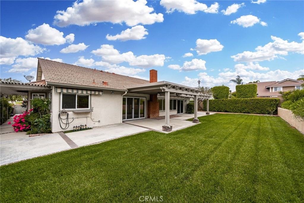 198 Sunflower Street Brea, CA 92821 - Photo 5 of 43 a front view of house with yard patio and fire pit
