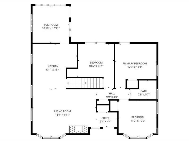 54 Freeman Street Woodbridge, NJ 07095 - Photo 32 of 35 a picture of a floor plan