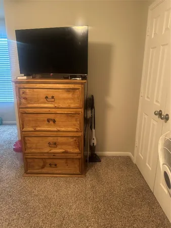 a view of livingroom and window