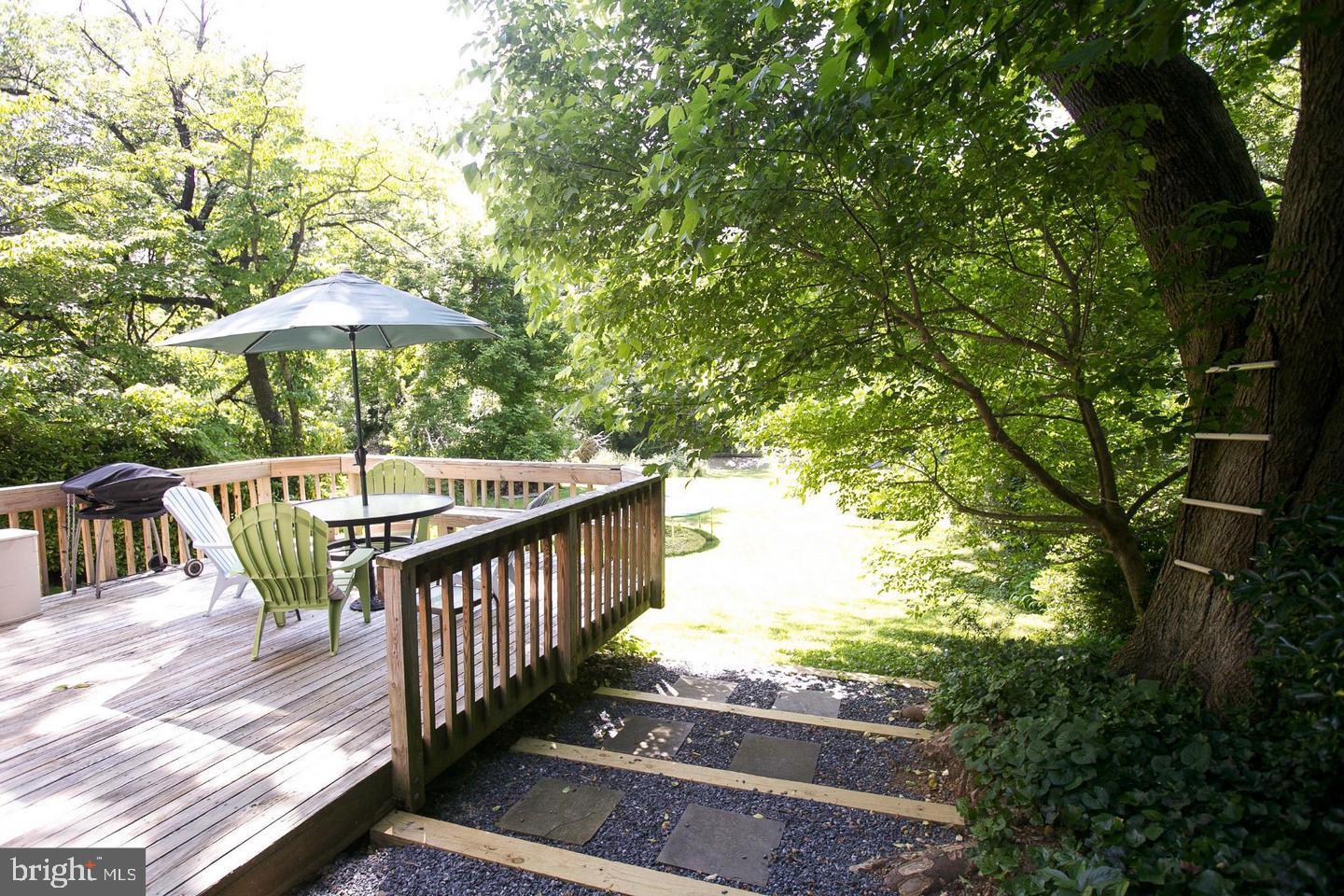 6679 Loch Hill Road Baltimore, MD 21239 - Photo 35 of 37 Outdoor Deck overlooking expansive yard!