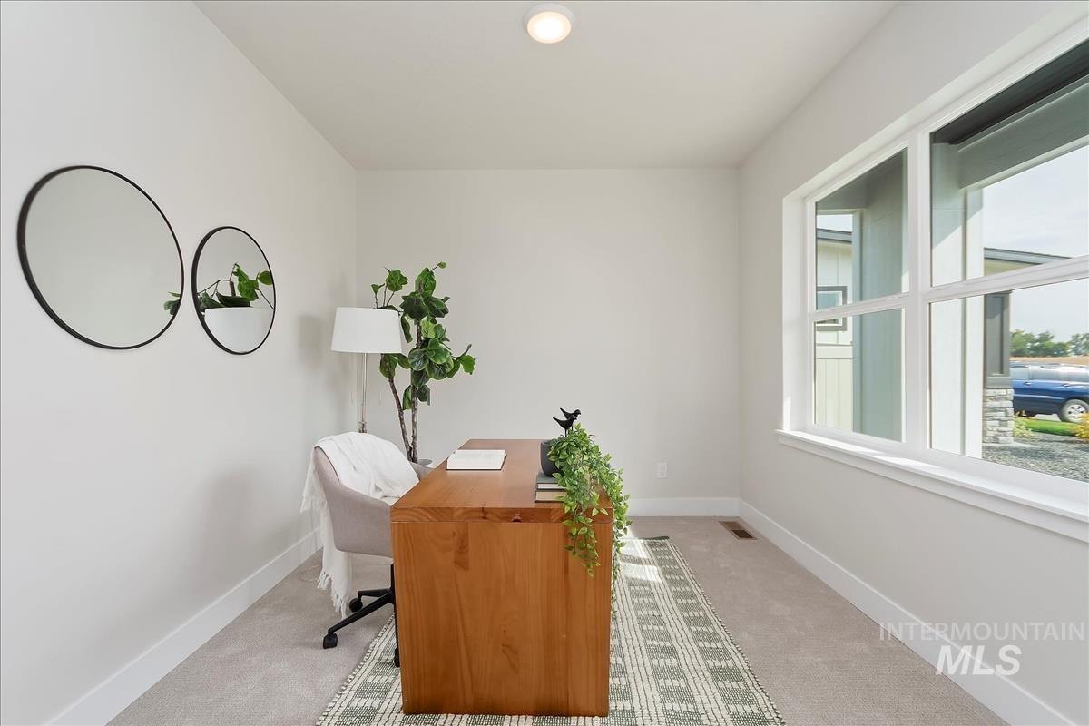 2702 West Gidran Meridian, ID 83642 - Photo 15 of 30 Office area with light carpet and baseboards