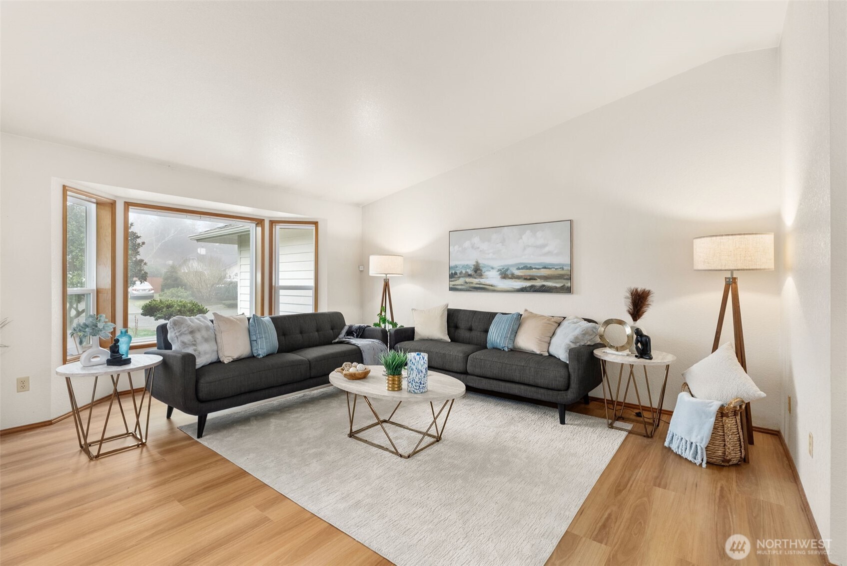 3724 Golden Eagle Loop Southeast Olympia, WA 98513 - Photo 11 of 40 a living room with furniture and a large window