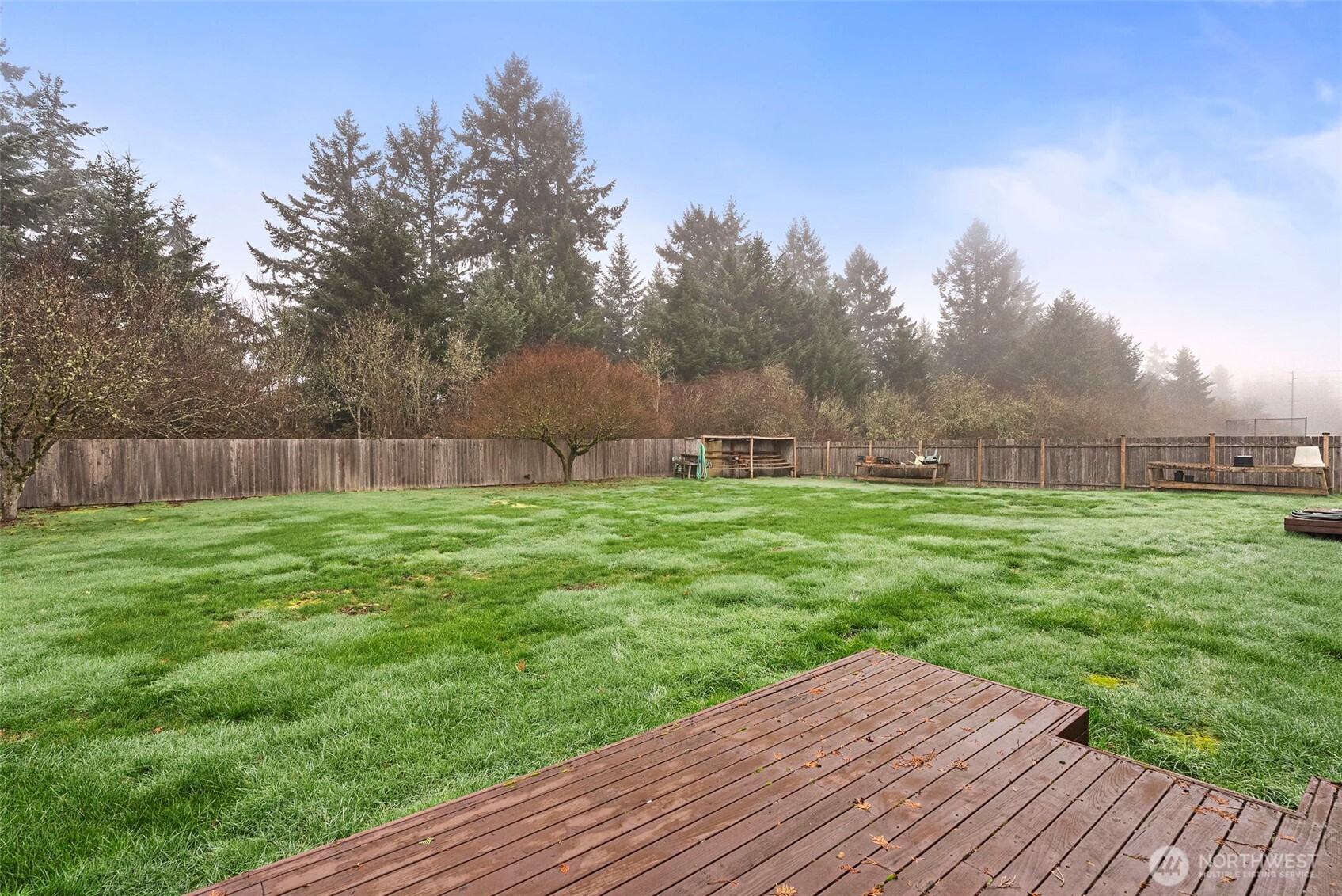 3724 Golden Eagle Loop Southeast Olympia, WA 98513 - Photo 37 of 40 a view of outdoor space with deck and yard