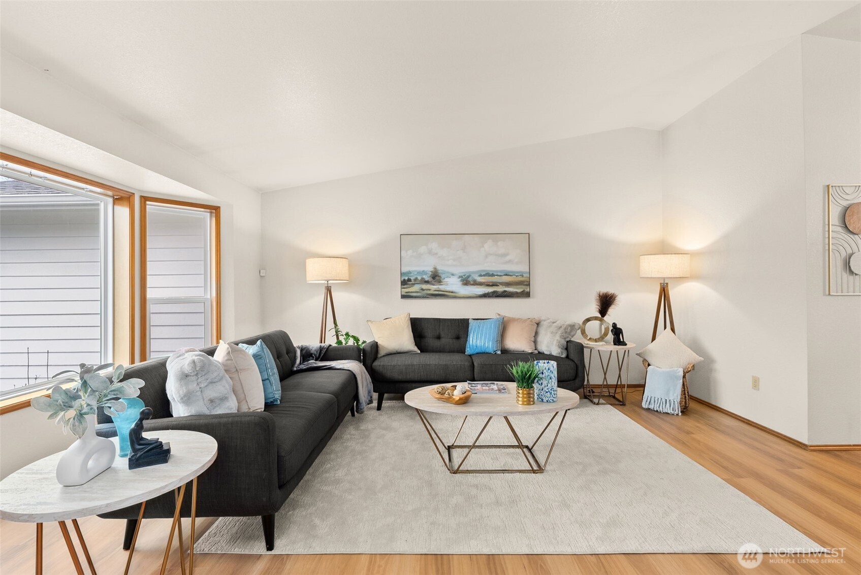 3724 Golden Eagle Loop Southeast Olympia, WA 98513 - Photo 10 of 40 a living room with furniture potted plant and a table
