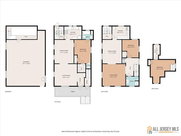 $610,000 | 319 Harper Place, Highland Park, NJ 08904