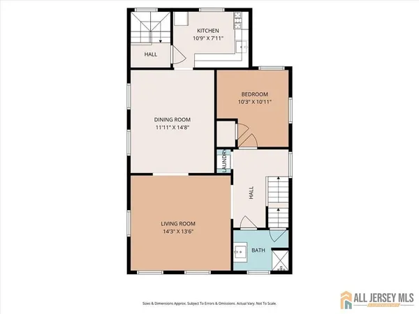 $610,000 | 319 Harper Place, Highland Park, NJ 08904