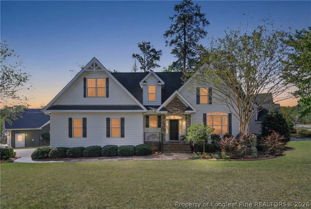 14 Spring Water Court Spring Lake, NC 28390 - Photo 1 of 34 front view of a house with a yard