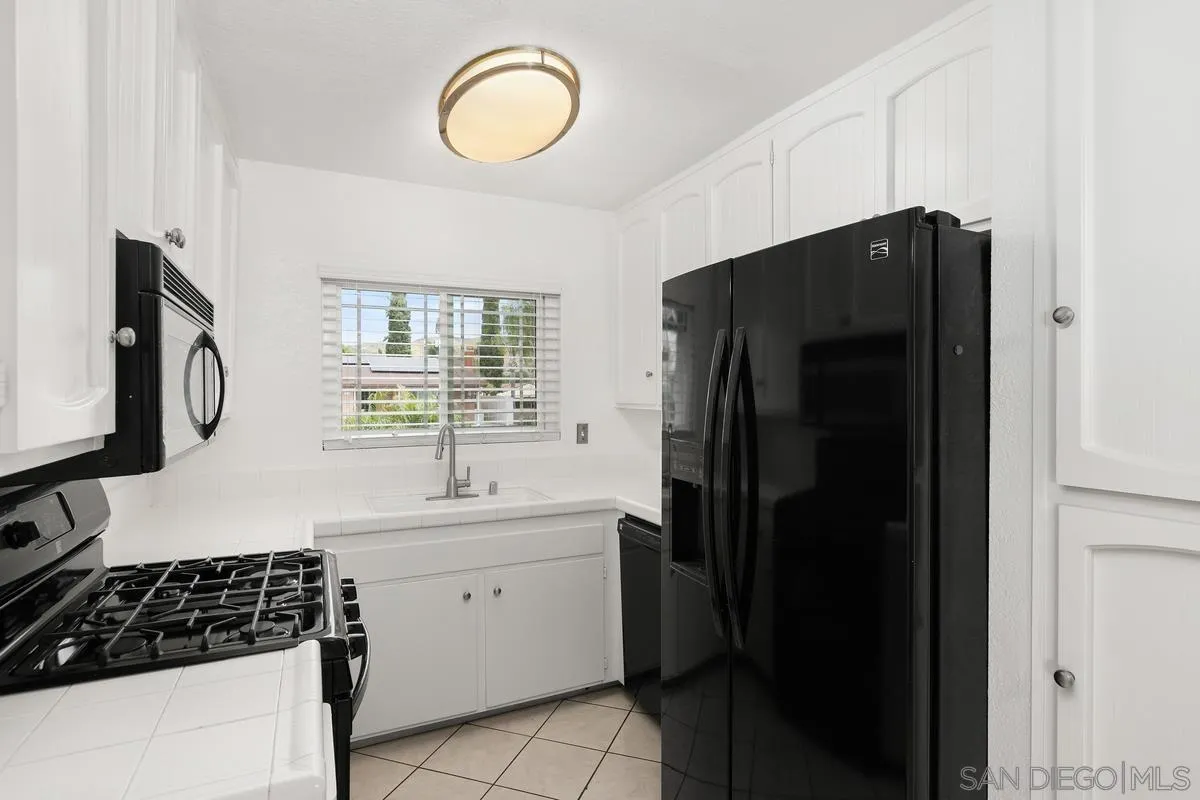 10025 Pinewood View Santee, CA 92071 - Photo 10 of 29 a kitchen with a refrigerator and a sink