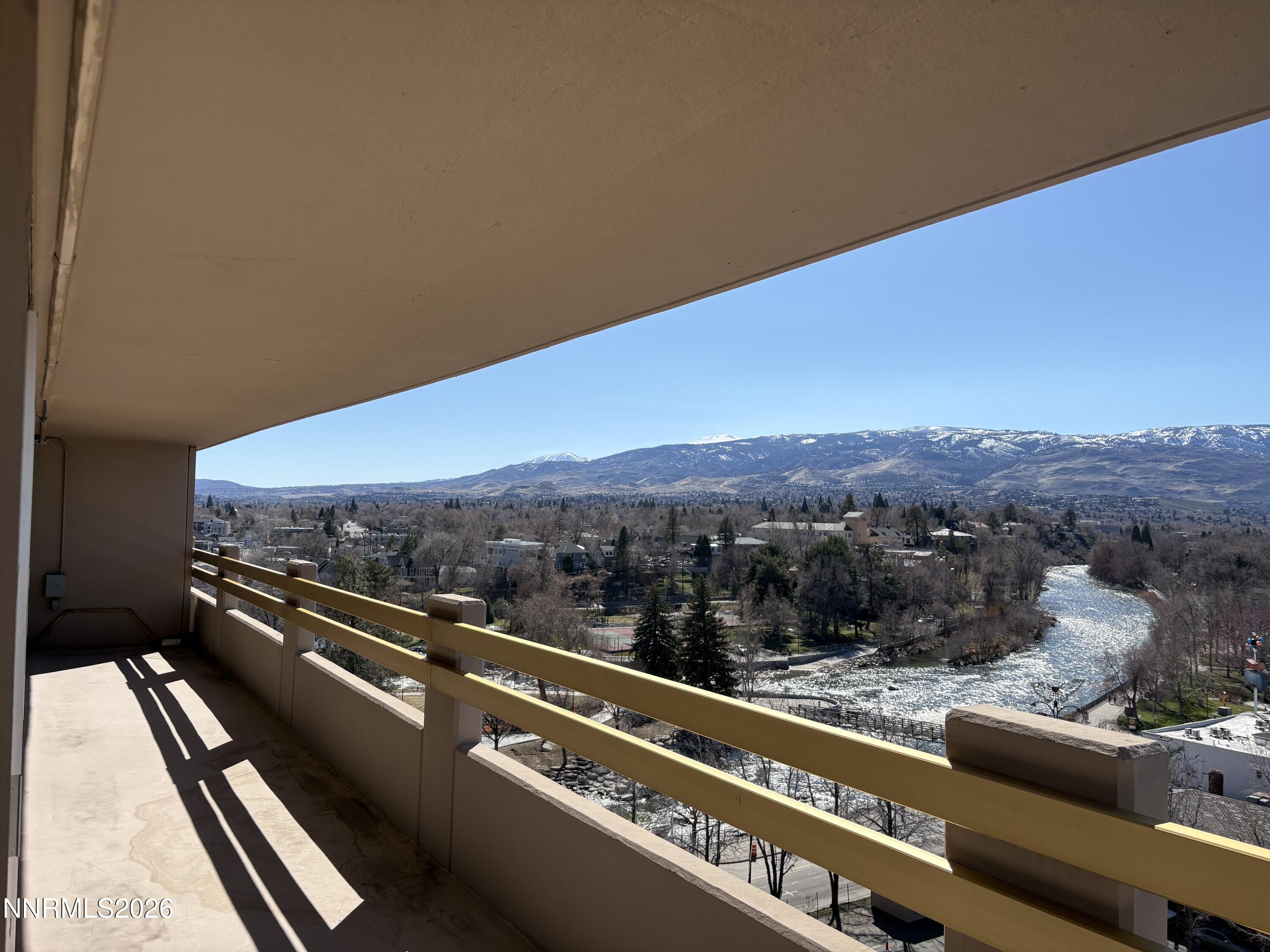 100 North Arlington Avenue, Unit 8J Reno, NV 89501 - Photo 12 of 17 12 west balc rvr