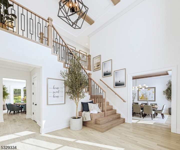 18 Deer Path Short Hills, NJ 07078 - Photo 3 of 14 a view of entryway and hall with wooden floor