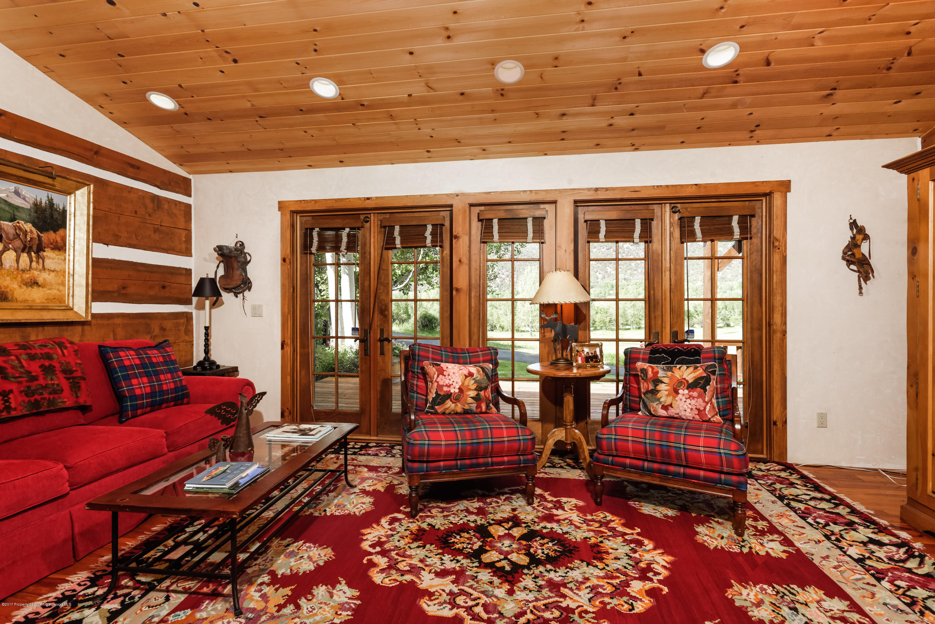 39 Altamira Ranch Road, Unit CABIN 39 Basalt, CO 81621 - Photo 15 of 23 a living room with furniture