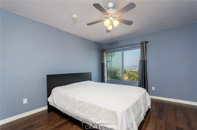 a view of a room from a window