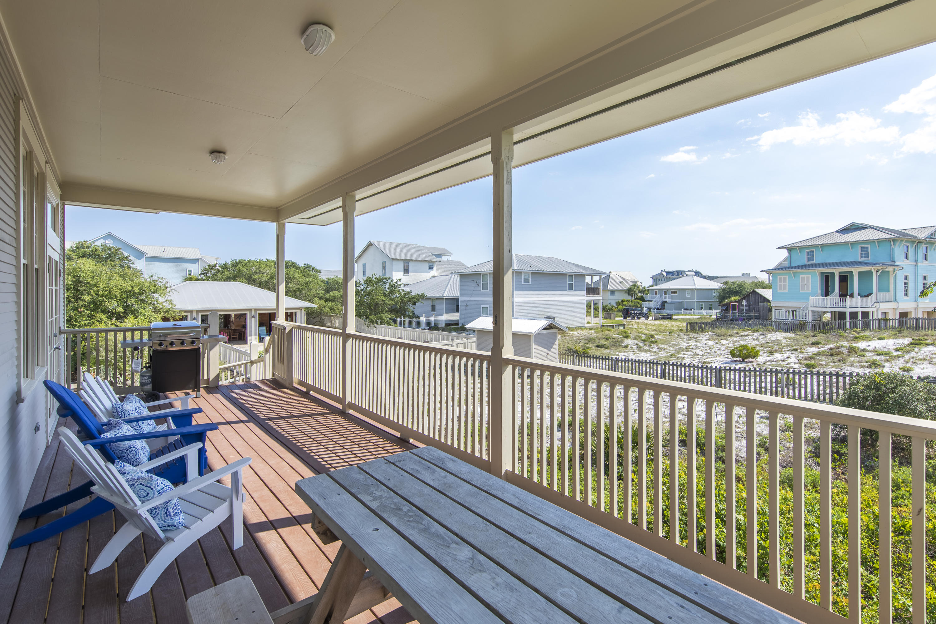 490 Defuniak Street Santa Rosa Beach, FL 32459 - Photo 38 of 46 a view of a balcony with chairs