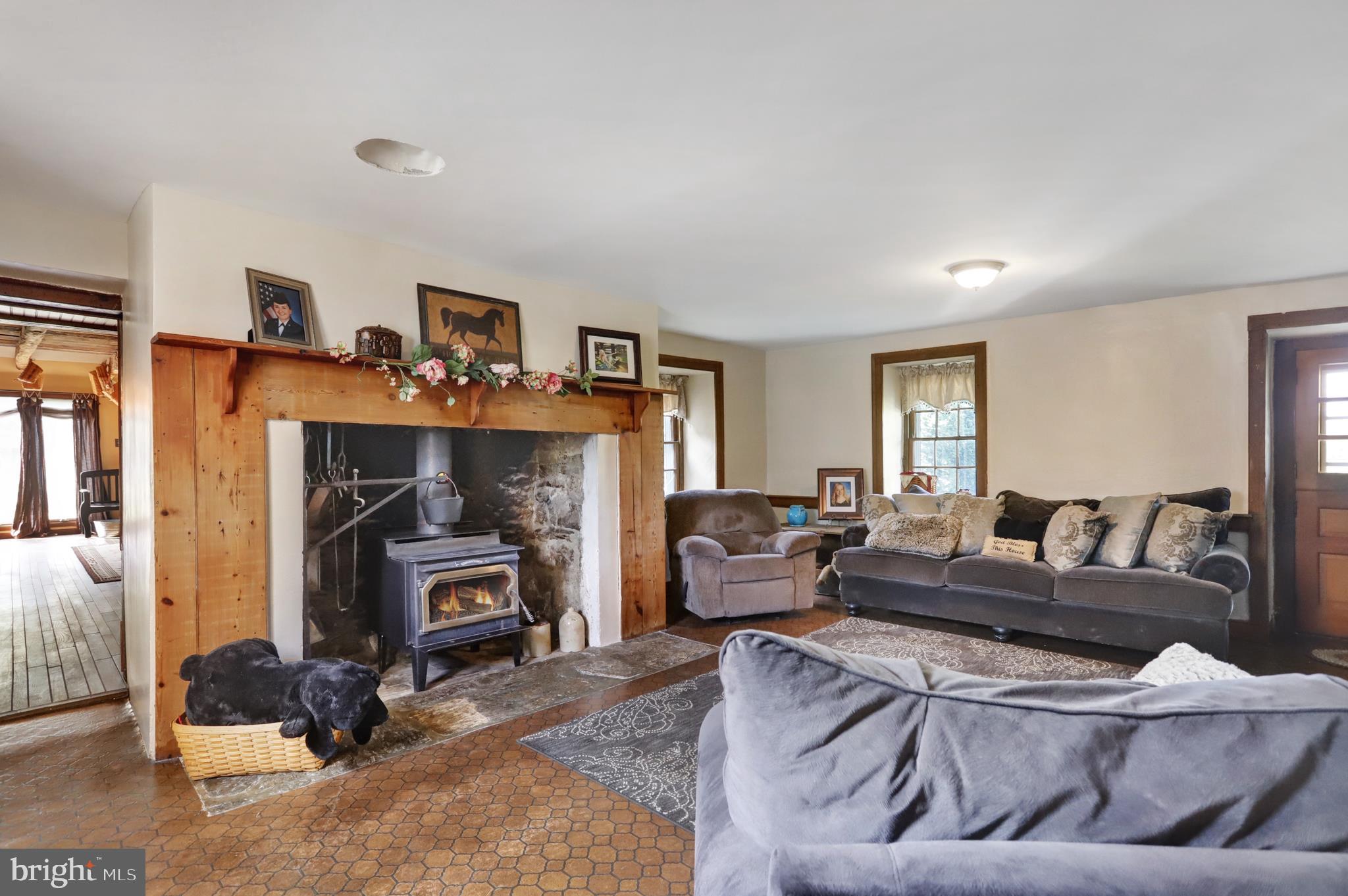21175 San Mar Road Boonsboro, MD 21713 - Photo 11 of 99 Family room w/wood stove