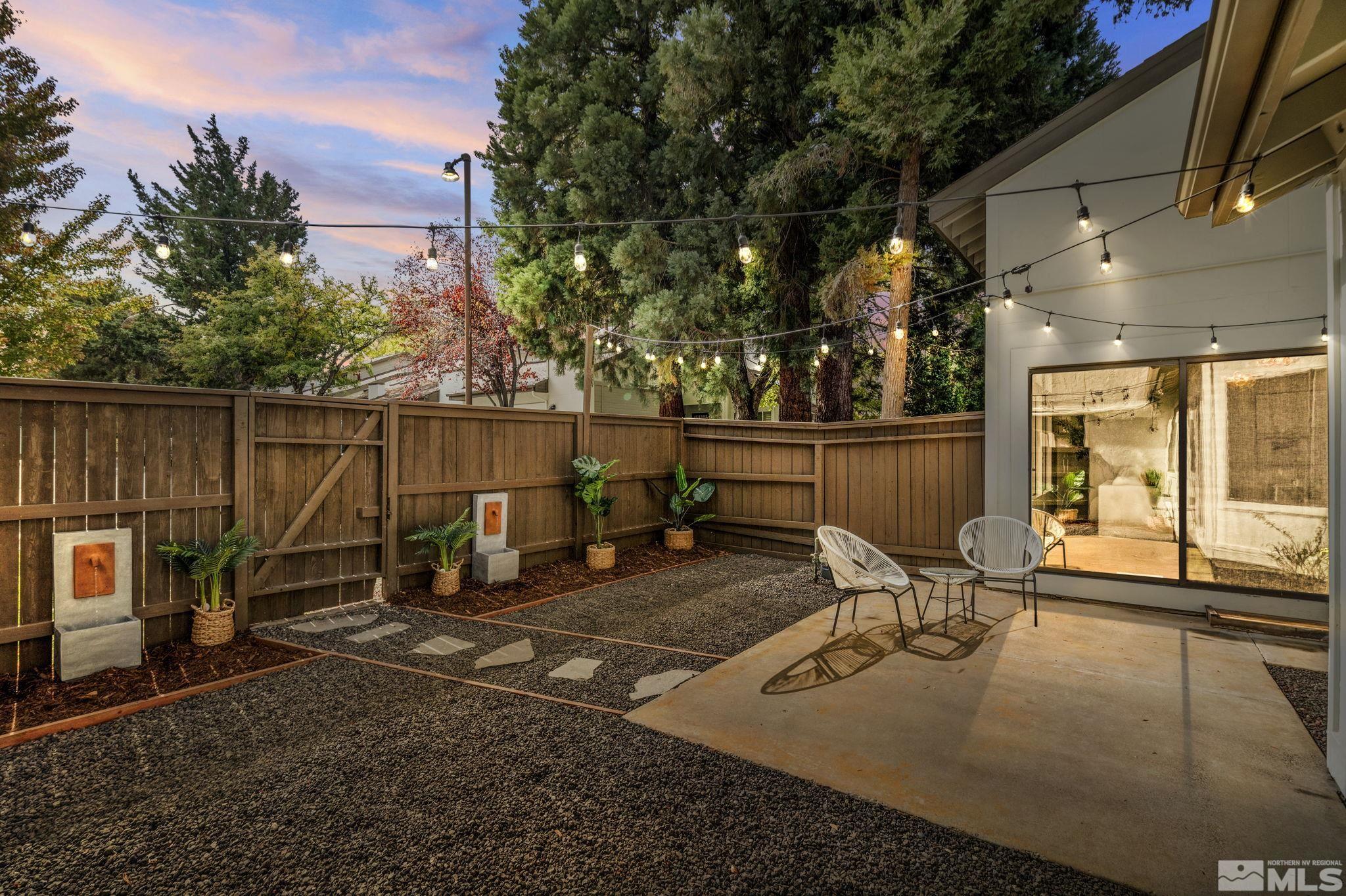 328 Lorraine Court Reno, NV 89509 - Photo 4 of 38 a view of a backyard with furniture and tub