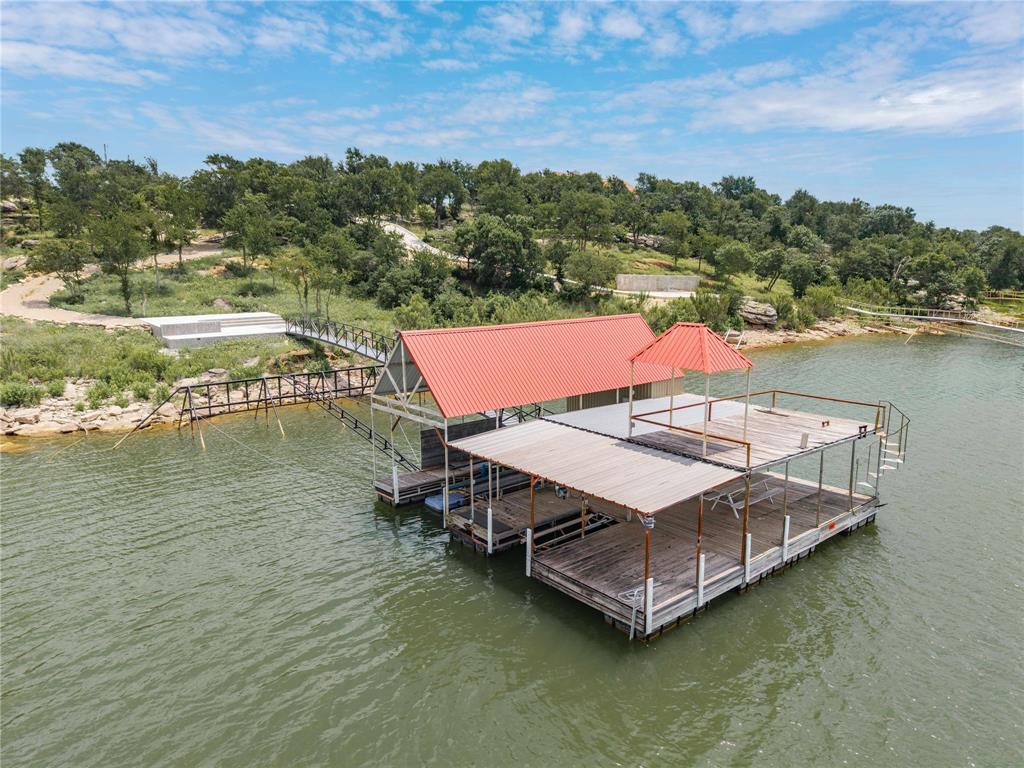 977 Deep Water Road May, TX 76857 - Photo 10 of 36 a view of a lake with a terrace