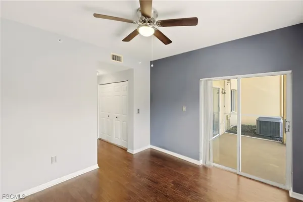 wooden floor in an empty room
