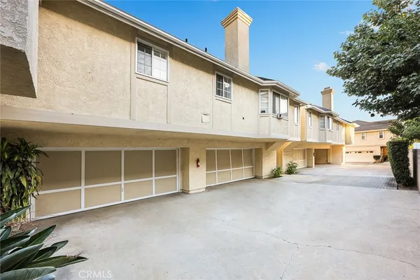 a view of a house with a outdoor space