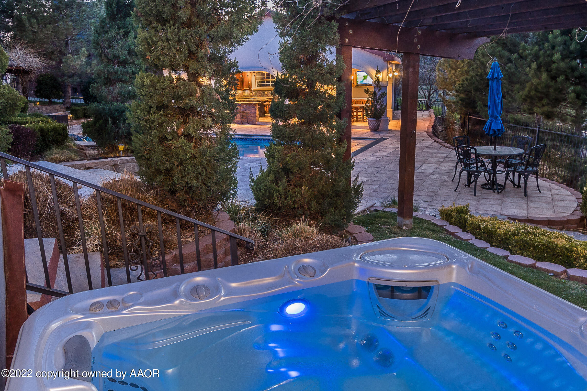 2 Snead Lane Amarillo, TX 79124 - Photo 3 of 76 074_Jacuzzi Twilight