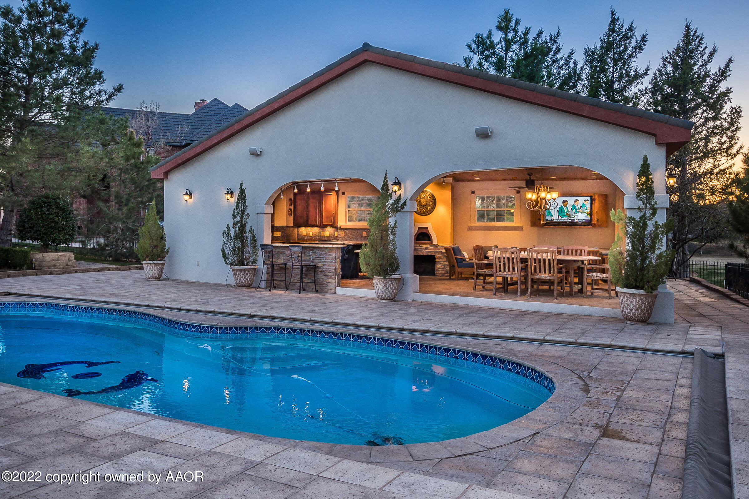 2 Snead Lane Amarillo, TX 79124 - Photo 71 of 76 a view of a house with a outdoor space