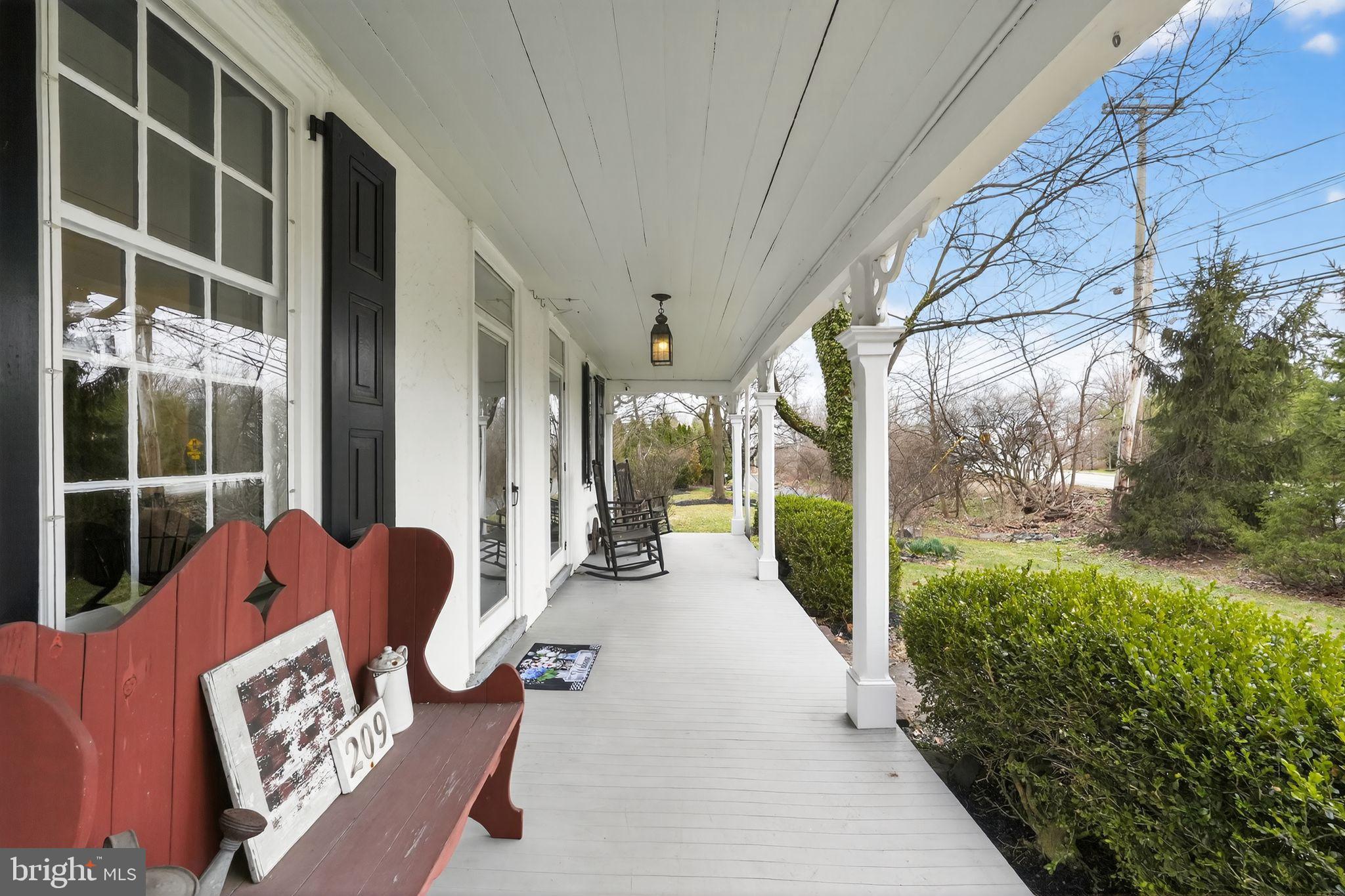 209 Morris Road Lansdale, PA 19446 - Photo 34 of 46 Full Front porch with inviting views.