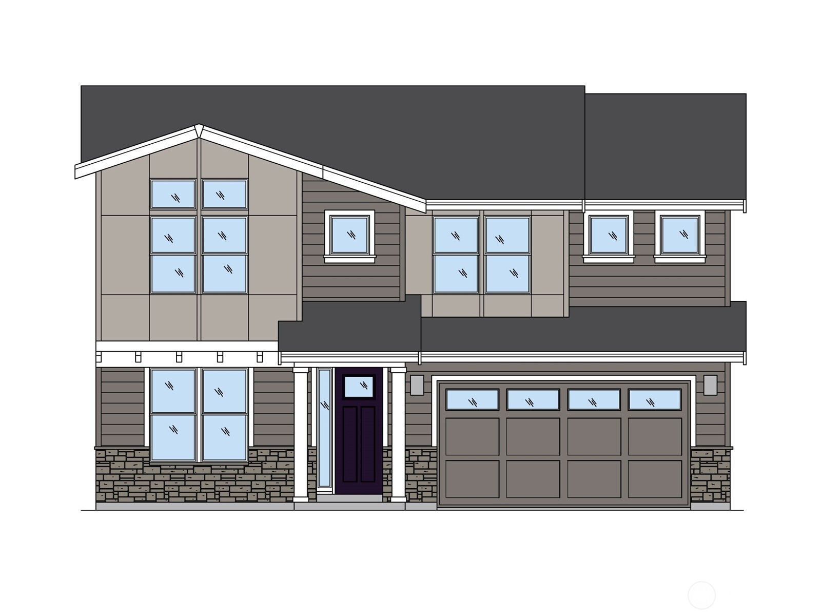 722 211th Place Southeast Bothell, WA 98021 - Photo 1 of 27 a black and white photo of a building