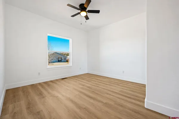 wooden floor in an empty room