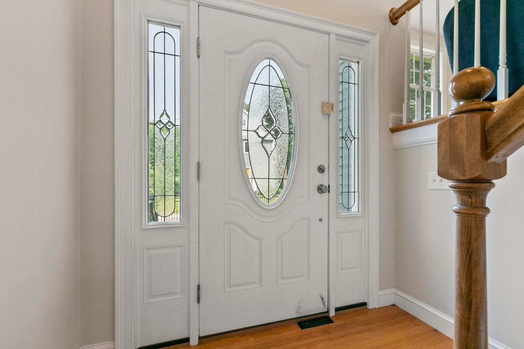 10 Emerald Court Stoneham, MA 02180 - Photo 41 of 42 a view of entryway with wooden floor