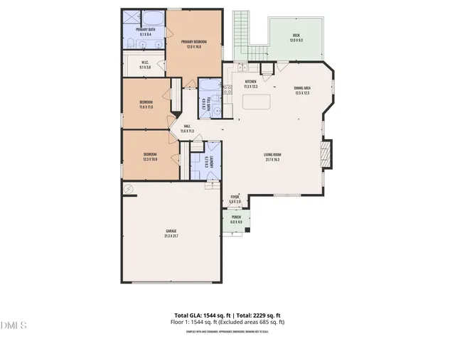 $299,000 | 114 Larksdale Cove, Benson, NC 27504