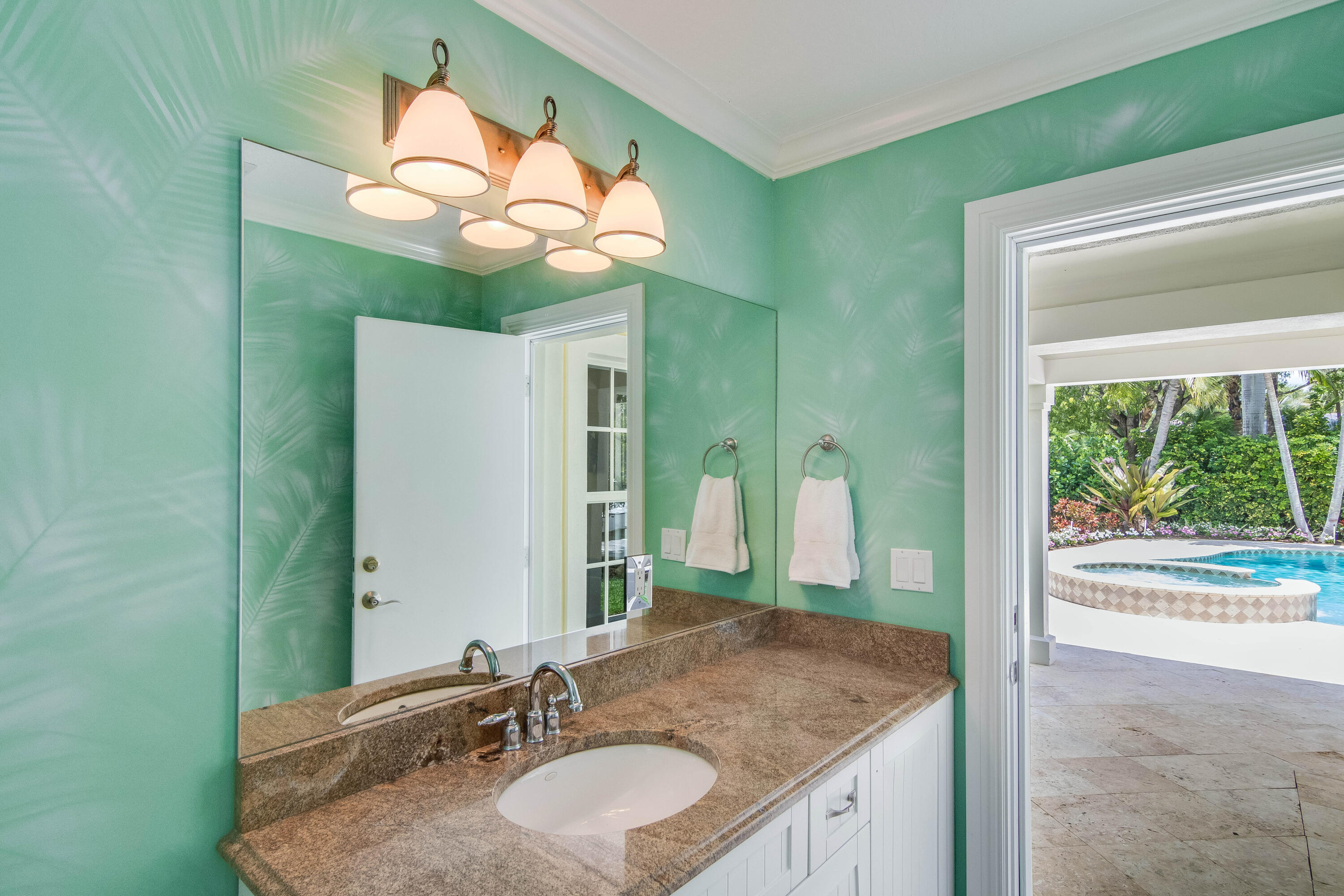 936 Dolphin Drive Jupiter, FL 33458 - Photo 52 of 72 Outdoor Cabana Bath