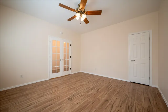 wooden floor in an empty room