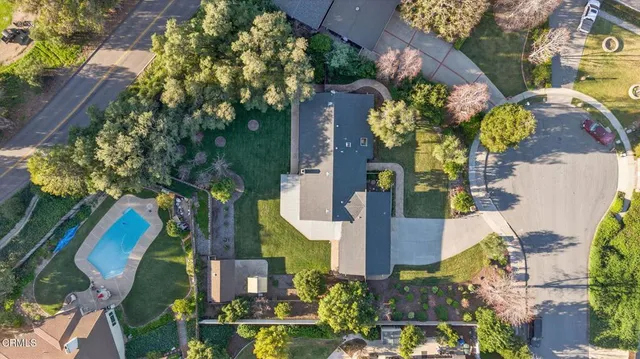 a view of lake with mountain