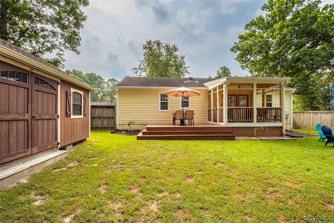 4648 Brookridge Road Chesterfield, VA 23832 - Photo 45 of 50 a front view of house with yard and swimming pool