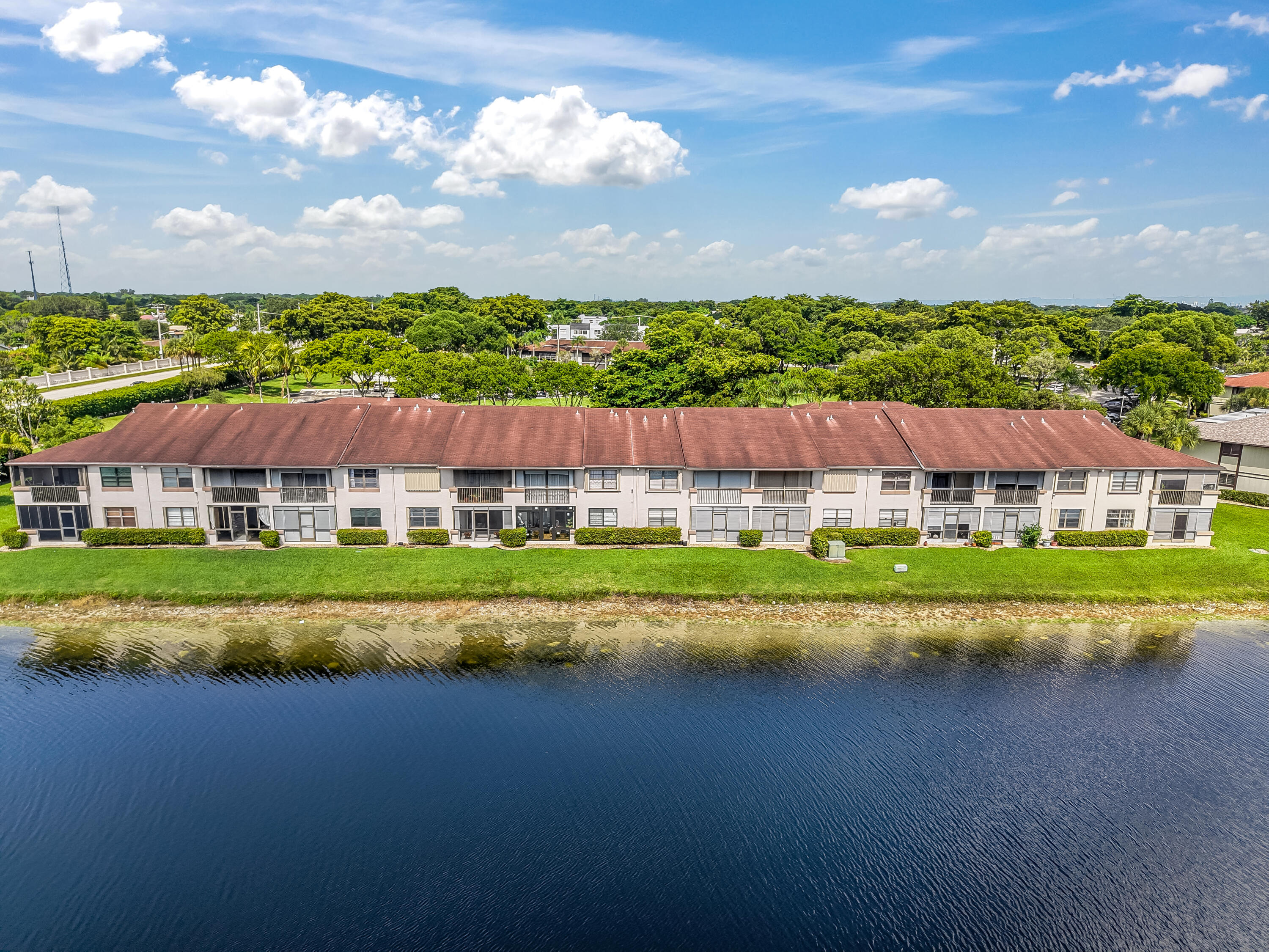 9563 West McNab Road, Unit 206 Tamarac, FL 33321 - Photo 18 of 18 aerial lake view