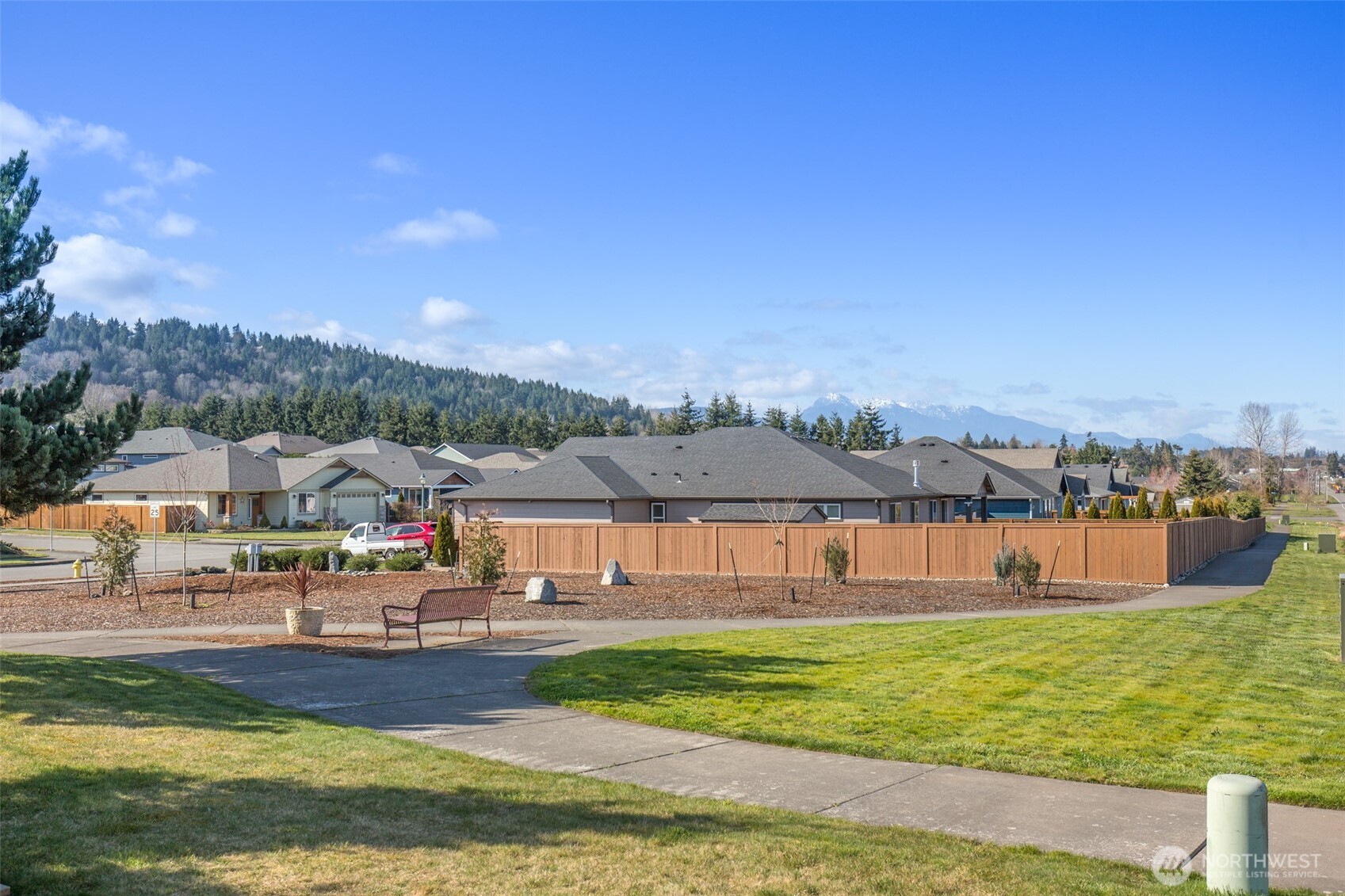 271 Blue Glacier Loop Sequim, WA 98382 - Photo 39 of 39 a view of a lake with houses