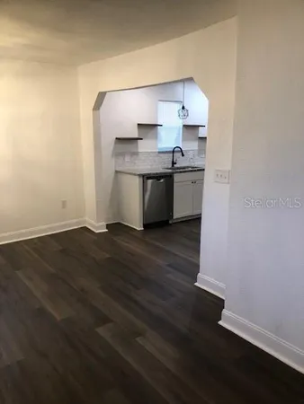wooden floor in an empty room