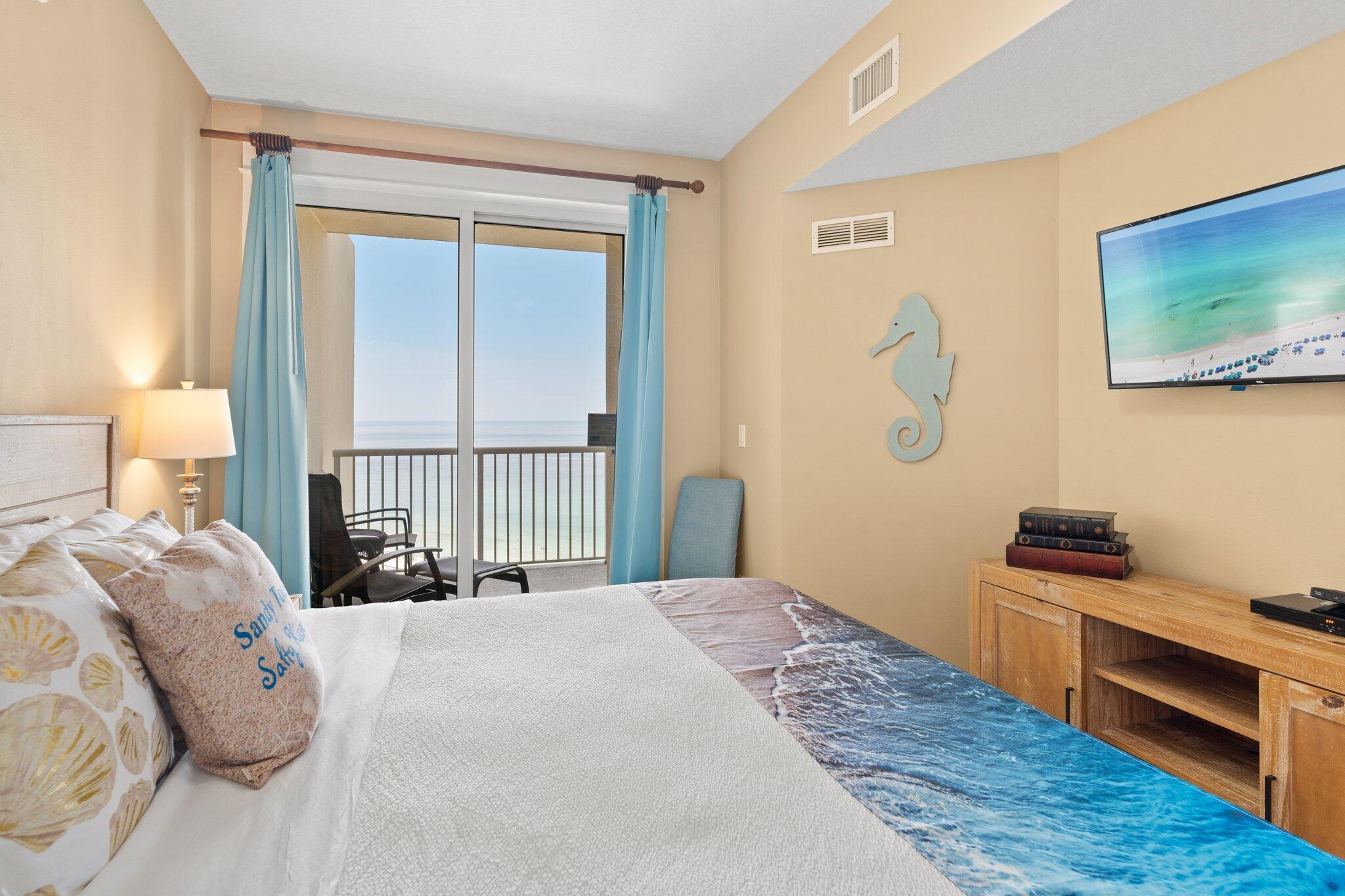 11800 Front Beach Road, Unit 1301 Panama City Beach, FL 32407 - Photo 11 of 41 Master Bdrm with view