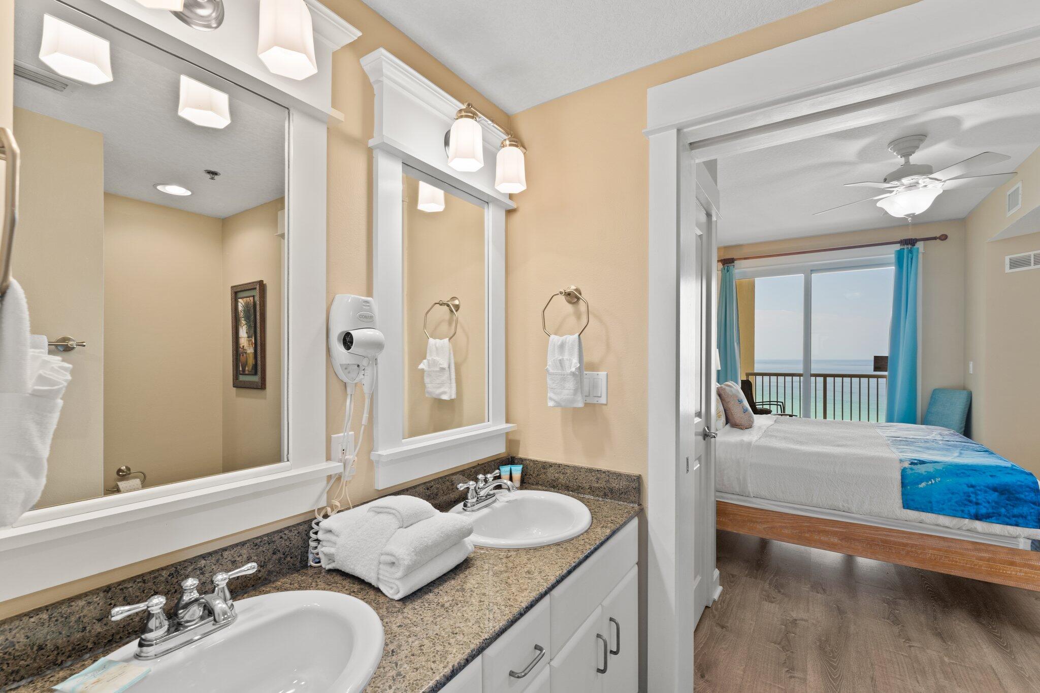 11800 Front Beach Road, Unit 1301 Panama City Beach, FL 32407 - Photo 15 of 41 Master Bath 2