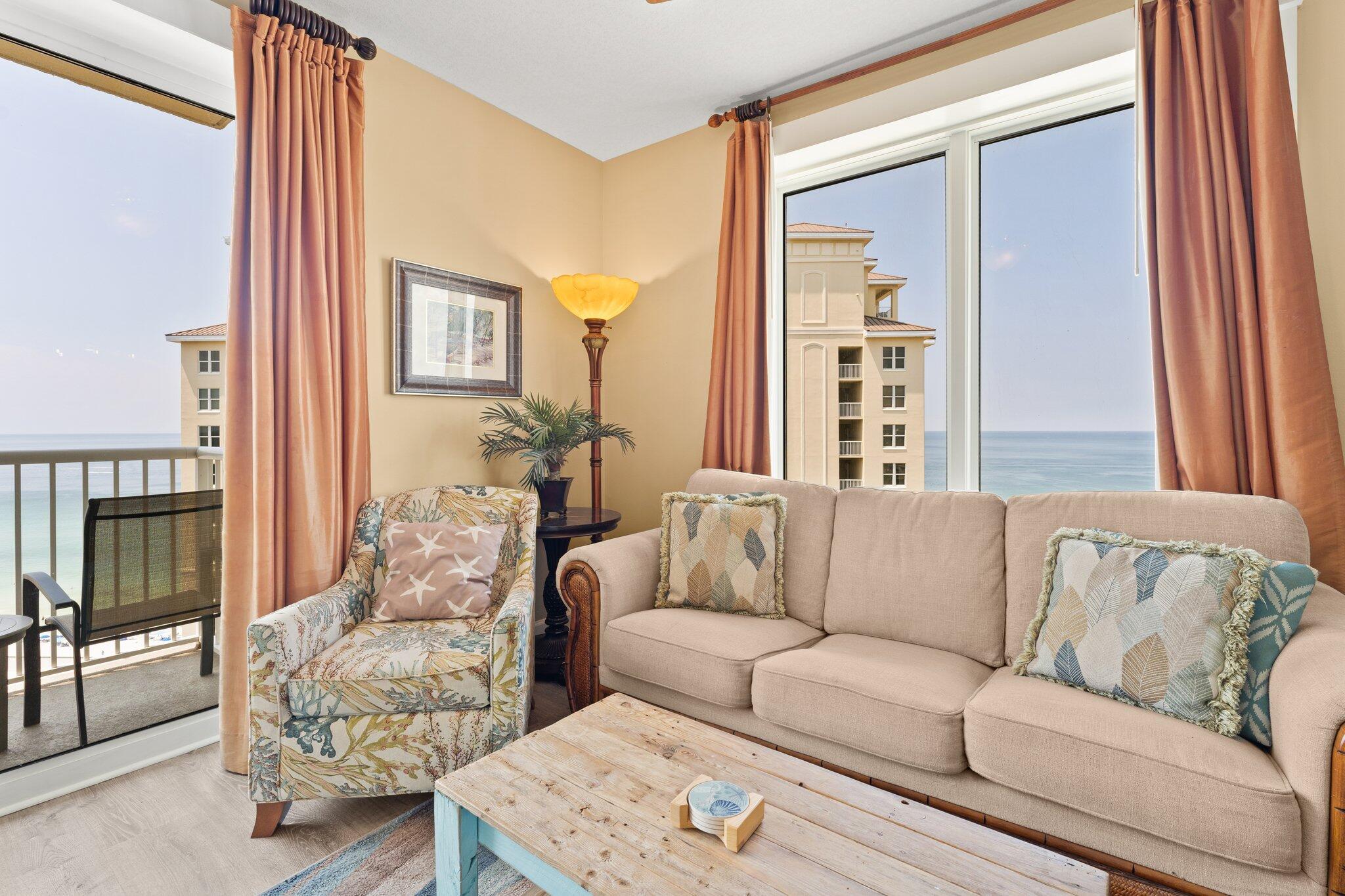 11800 Front Beach Road, Unit 1301 Panama City Beach, FL 32407 - Photo 2 of 41 Living Room 1