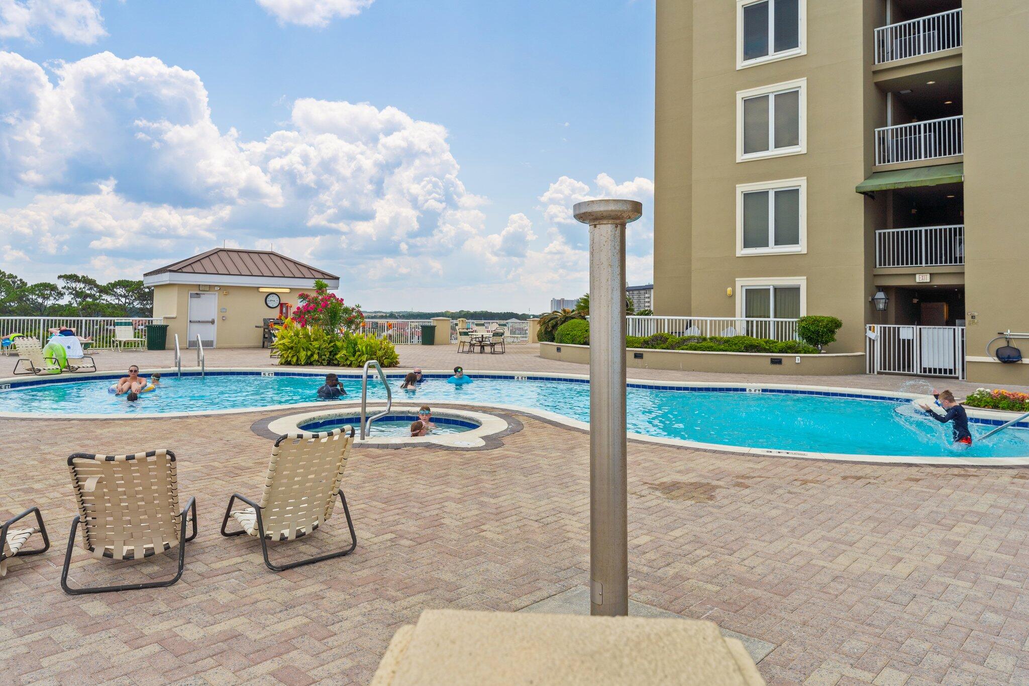 11800 Front Beach Road, Unit 1301 Panama City Beach, FL 32407 - Photo 36 of 41 Pool Deck