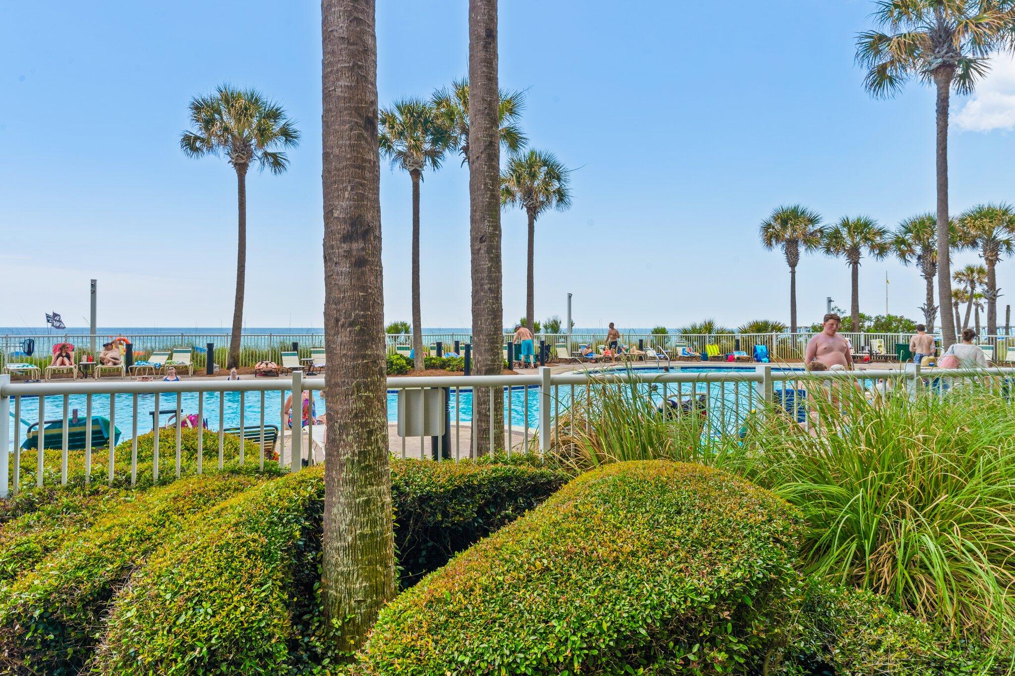 11800 Front Beach Road, Unit 1301 Panama City Beach, FL 32407 - Photo 39 of 41 Pool/Beach View