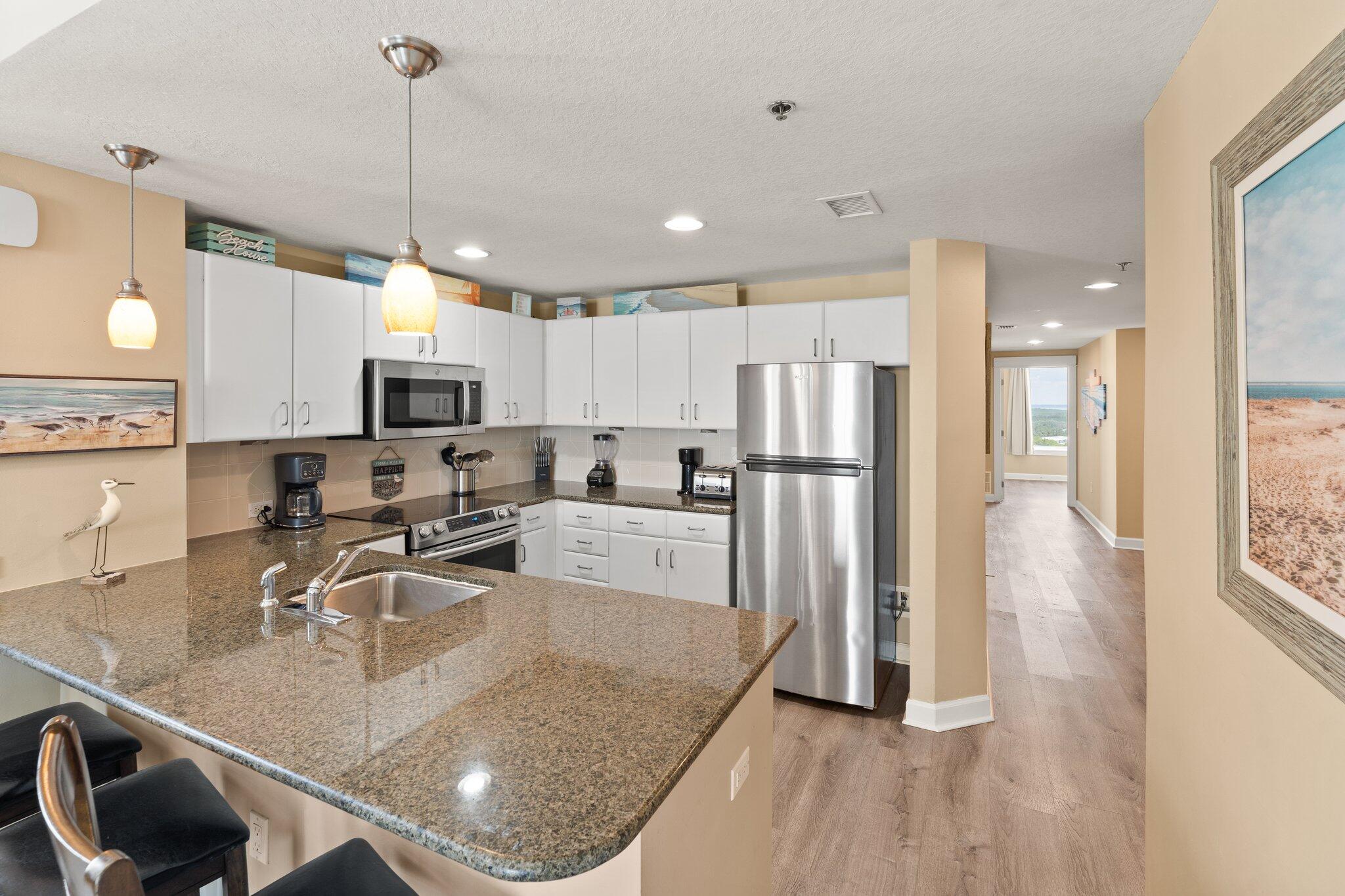 11800 Front Beach Road, Unit 1301 Panama City Beach, FL 32407 - Photo 9 of 41 Kitchen