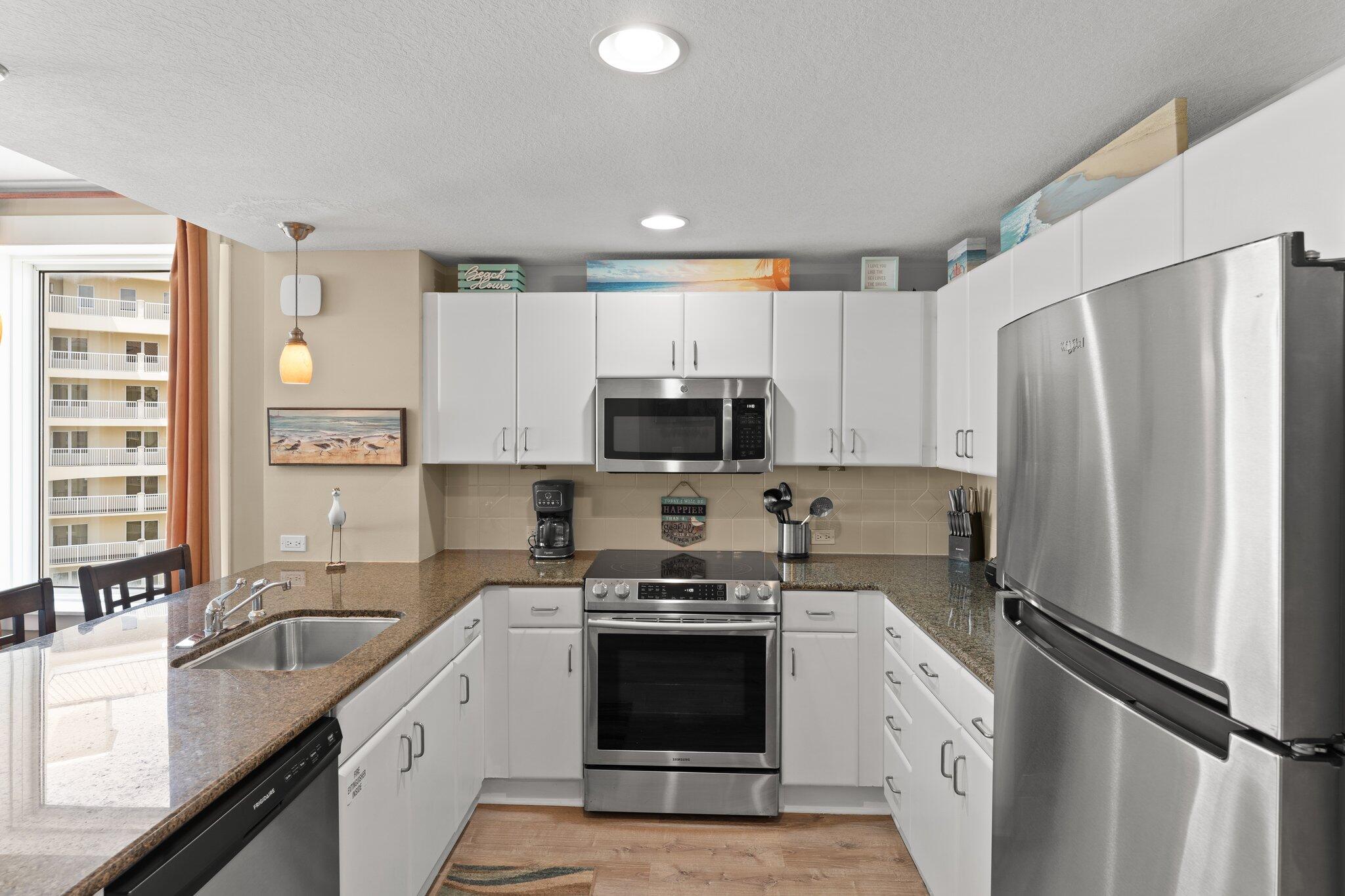 11800 Front Beach Road, Unit 1301 Panama City Beach, FL 32407 - Photo 10 of 41 Kitchen 2