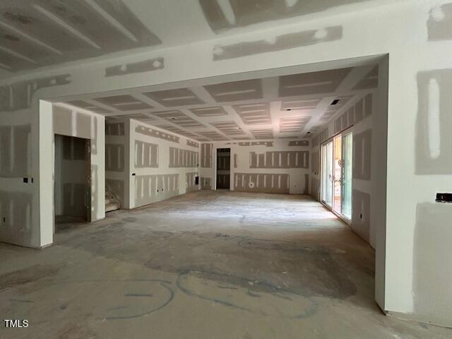 1500 Ridge Road Raleigh, NC 27607 - Photo 16 of 36 a view of empty room with wooden ceiling