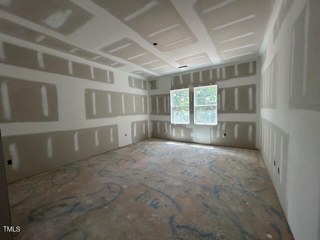1500 Ridge Road Raleigh, NC 27607 - Photo 18 of 36 a view of an empty room with a window and fireplace