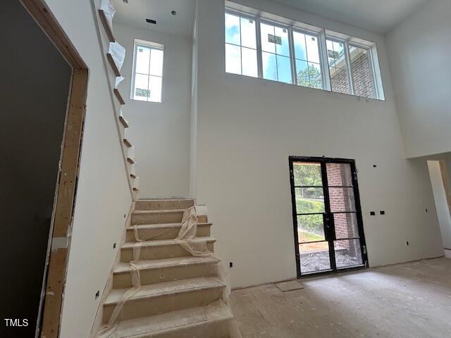 1500 Ridge Road Raleigh, NC 27607 - Photo 4 of 36 a view of an entryway with staircase