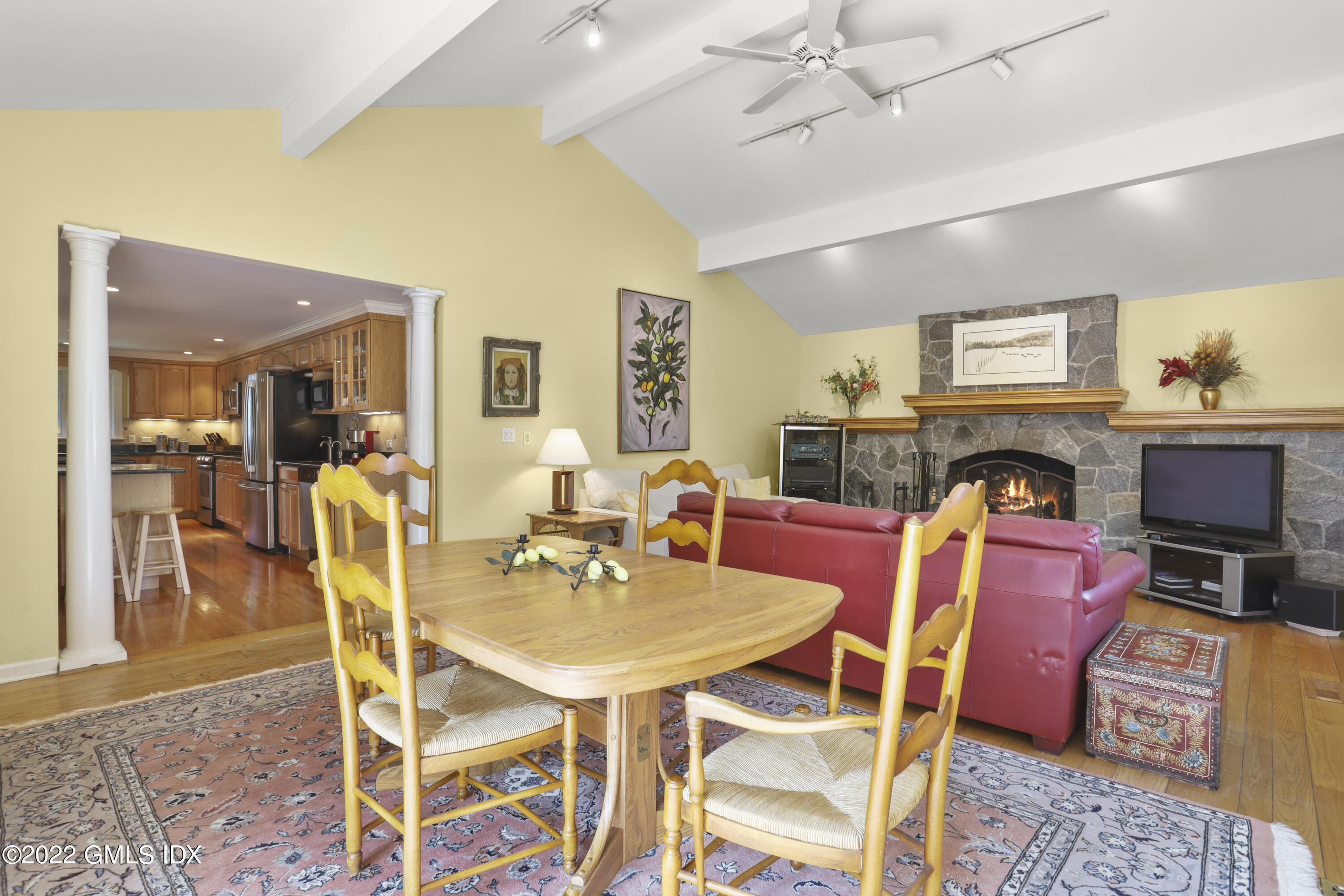 90 Carter Drive Stamford, CT 06902 - Photo 16 of 40 a view of a dining room with furniture